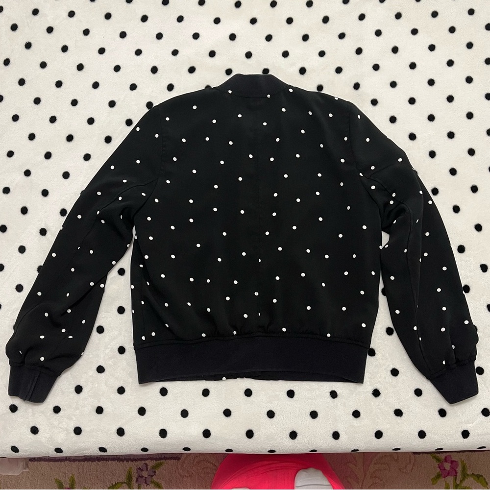 Who What Wear Polka Dot Jacket Size Small - Picture 5 of 6